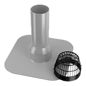 ПВХ Воронка экструдированная TERMOCLIP 110х240 мм с листоуловителем (фото)