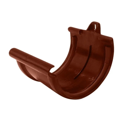 Соединение желоба с уплотнителем MUROL корич. (фото)