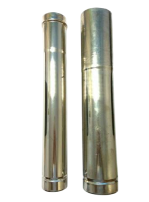 удлинитель дымохода коаксиальный 1000l (d75 + 100) комплект