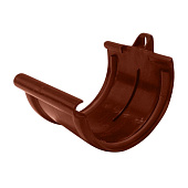 Соединение желоба,клей  MUROL корич. (фото)