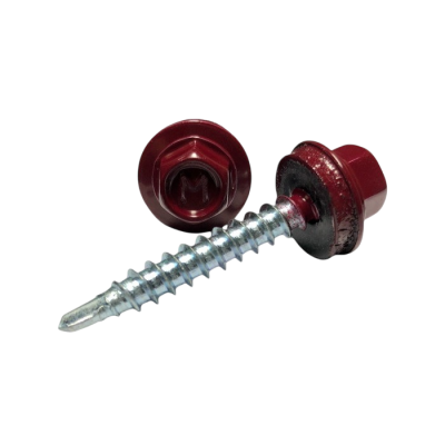 шуруп кровельный 250шт, вишня (фото)