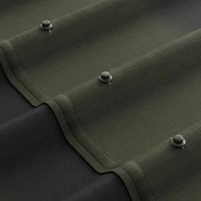 Черепица Ондулин DIY зеленая (фото)