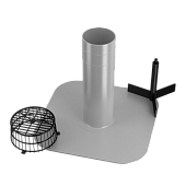 ПВХ Воронка экструдированная ремонтная TERMOCLIP 100х240 мм с листоуловителем (фото)