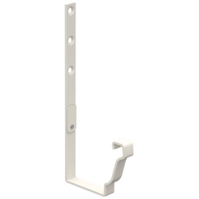 Держатель желоба Металлпрофиль 120*86 белый (фото)