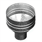 Воронка водосборная D350х150 ОЦ-01-БЦ Бесцветный-0,5 (фото)