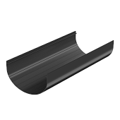  ТН ОПТИМА желоб 3м, черный (фото)