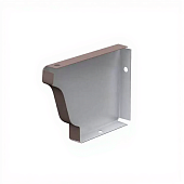 Заглушка желоба Металлпрофиль лев 120*86 ПЭ-01 кор (фото)