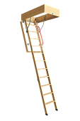 Чердачная лестница Docke LUX 70х120х300 (фото)
