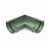 Угловой элемент внутр. 125мм зел. (фото)