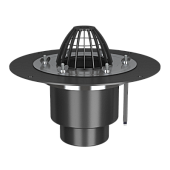 Воронка кровельная с обогревом TERMOCLIP ВФО Ø90х450 мм (фото)