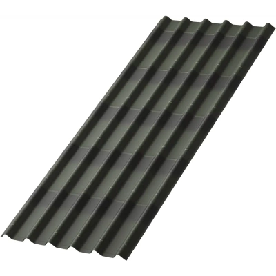 Черепица Ондулин DIY зеленая (фото)