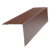 Угол наружний 50х50 мм ПЭ-01СП (8017 коричнеый) (фото)