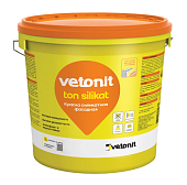 vetonit ton silikat силикатная краска, заколерованная база 00 25кг VETONIT_615C | 14 шт (фото)