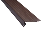  Планка фаска А-П коричневая Т-08 3000 мм (фото)