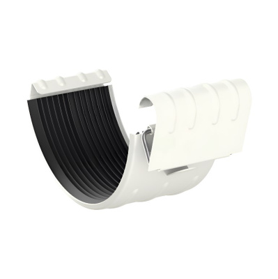 Соединитель желоба D125 (ПЛД-02-9010-1) (фото)