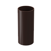 DOCKE LUX Труба водосточная (Шоколад) 1м  (фото)