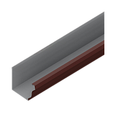 Желоб водосточный 120*86*3000 (ПЭ-01-RR-32-0,5) (фото)